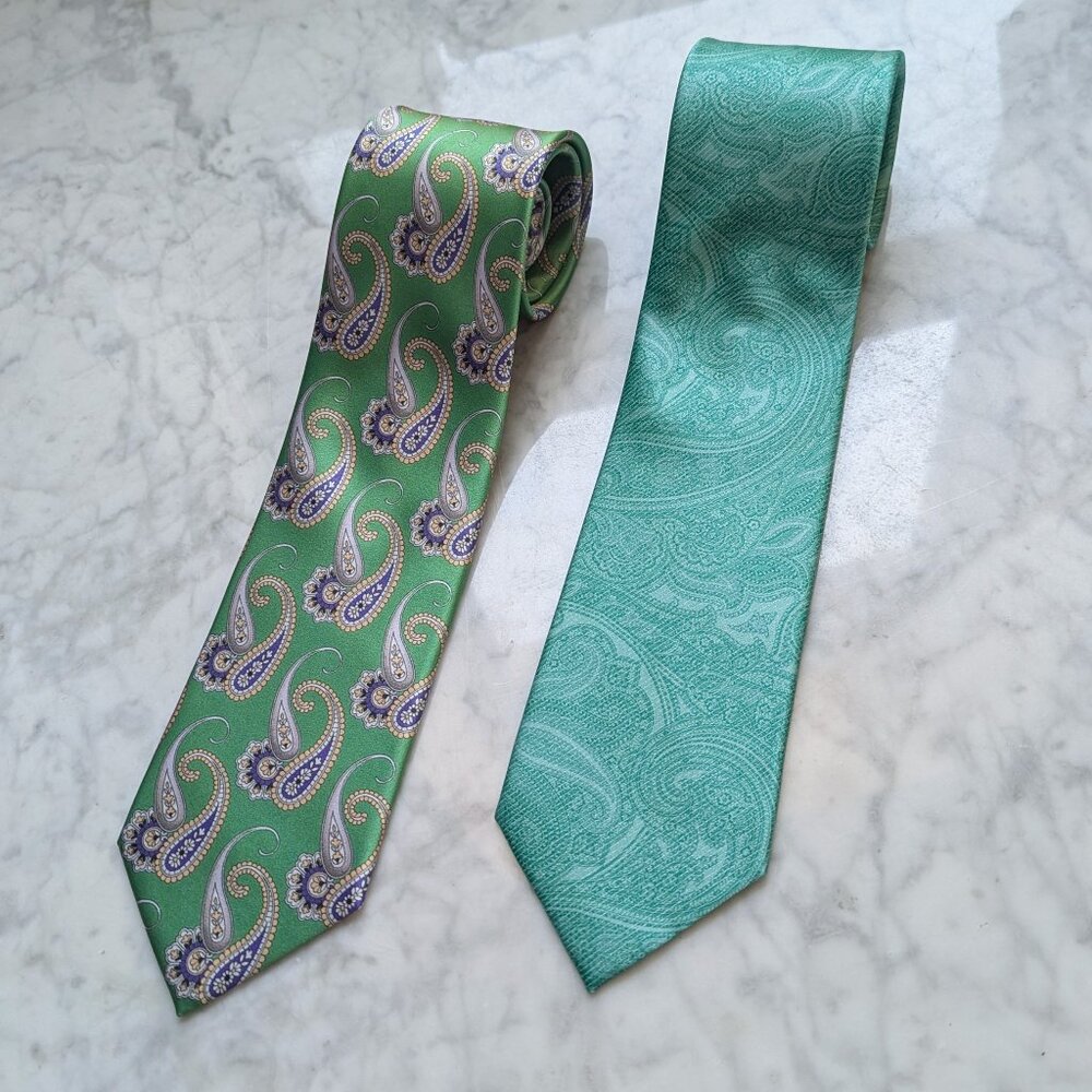 Refreshing Brioni Silk Tie Bundle